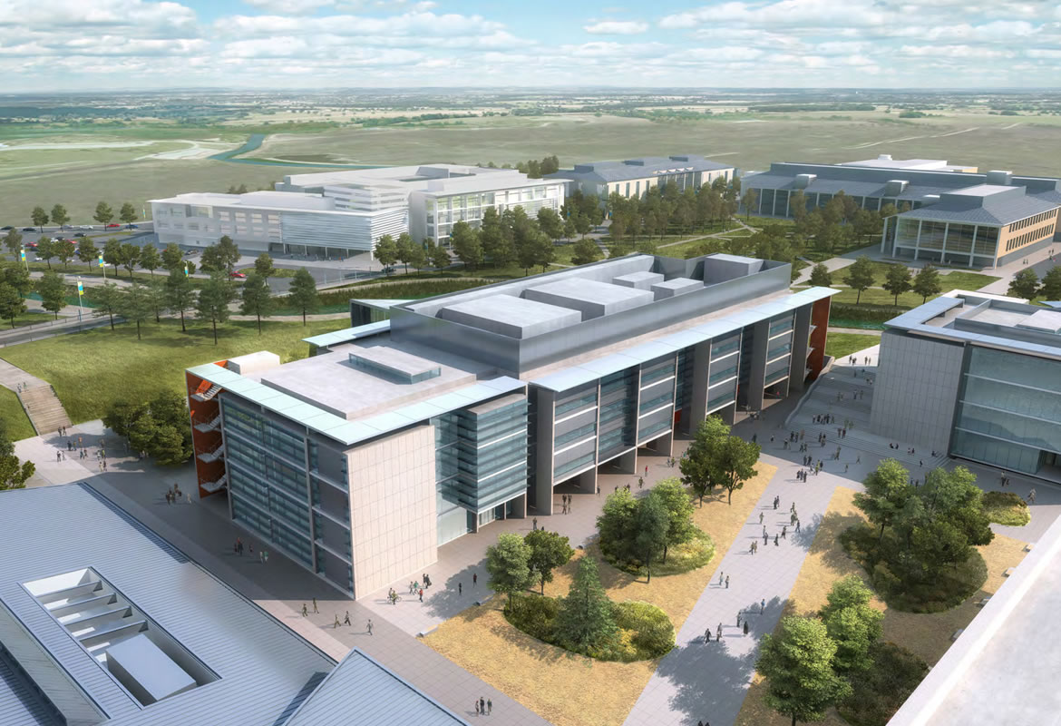 rendering of uc merced academic building 